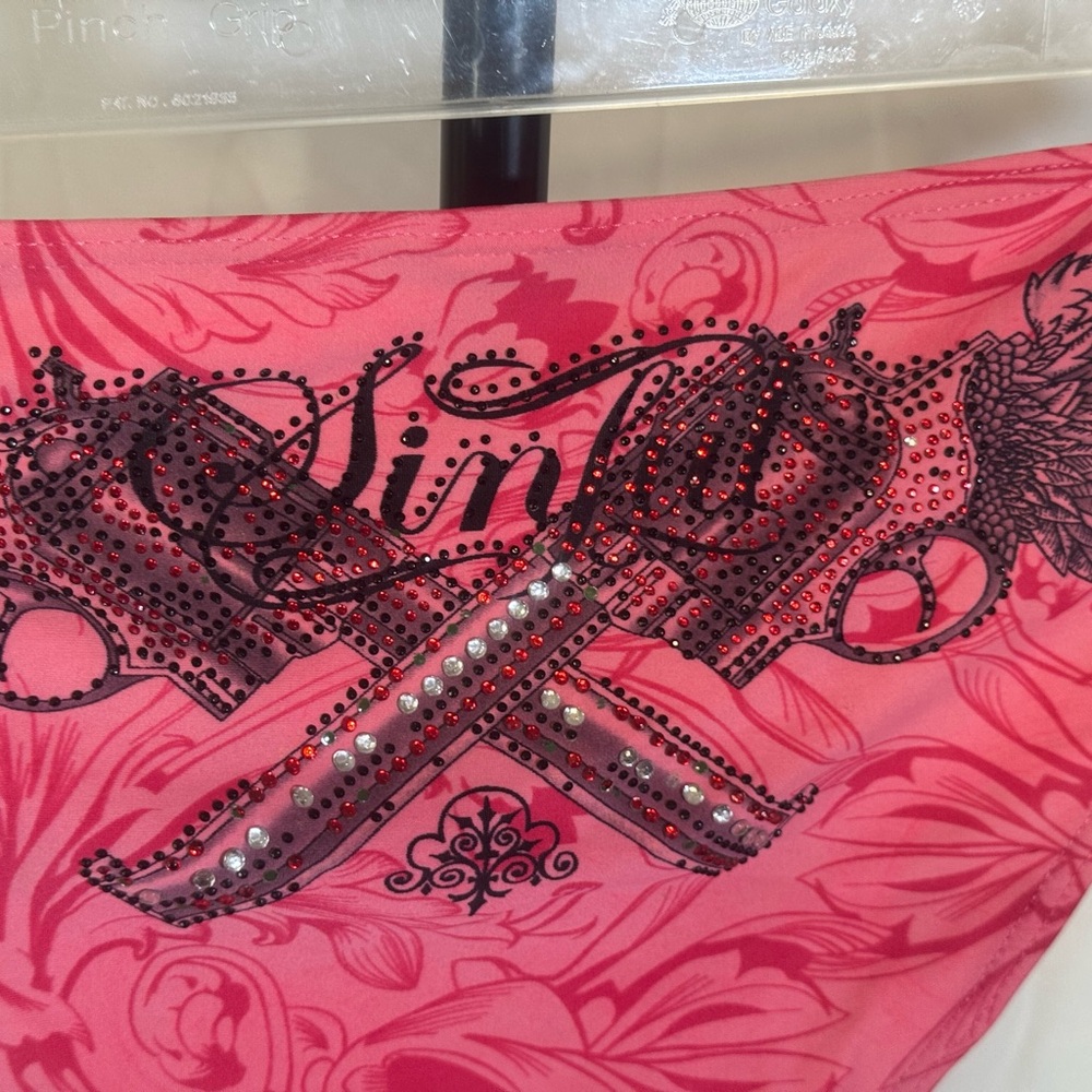 Pink Sinful Bikini with Rhinestones